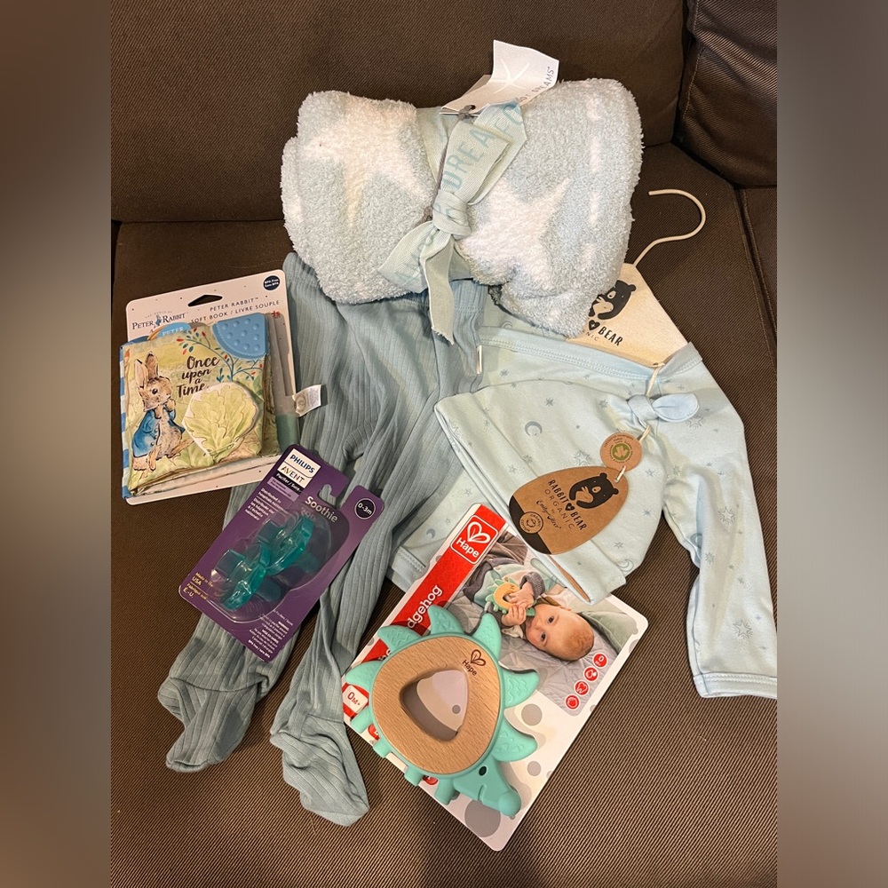 Baby boy gift package